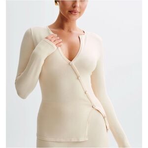 Meshki Maisie Asymmetrical Knit Top